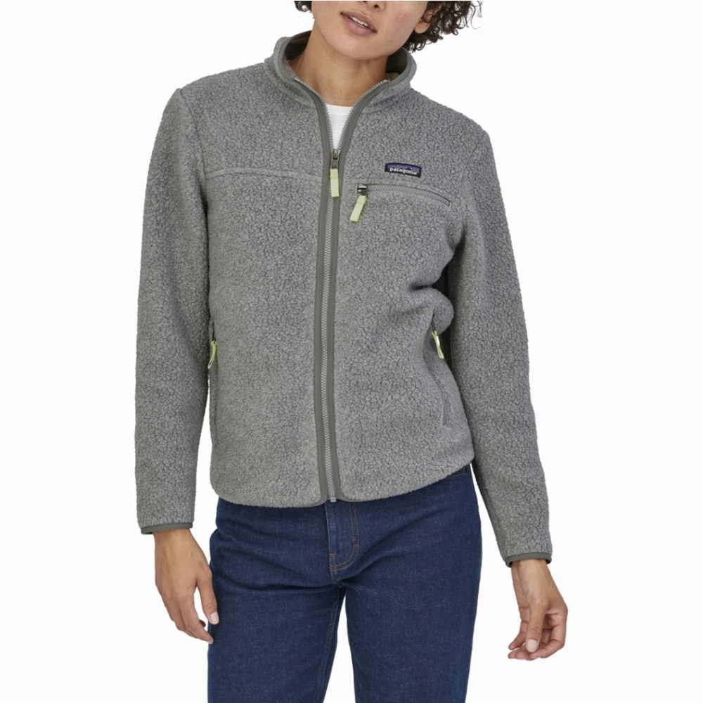 NWOT Patagonia Women's Retro Pile Jacket Gray